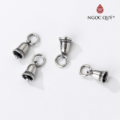 Charm bạc treo hình chiếc chuông - Ngọc Quý Gemstones