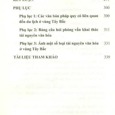 Khai Thác Tài Nguyên Văn Hóa Để Phát Triển Du Lịch Bền Vững Vùng Tây Bắc (Sách chuyên khảo)