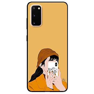 Ốp lưng dành cho Samsung S20 - S20 Plus - S20 Ultra mẫu Bé Gái Chụp Ảnh