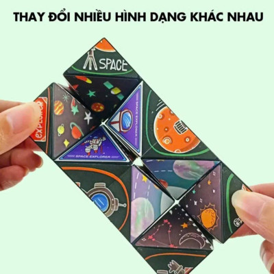 Đồ Chơi Rubik, Combo 6 Khối Rubik Biến Hình Khác Nhau, Đồ Chơi Thông Minh Cho Bé