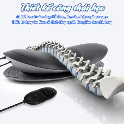 Máy kéo giãn cột sống lưng Lumbar Massager Nikio ST-1201 - Massage cho người thoát vị đĩa đệm
