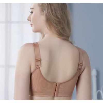 Áo lót big size 198 ren lưới bản to 4 móc cài không gọng đệm mỏng cho người ngực to