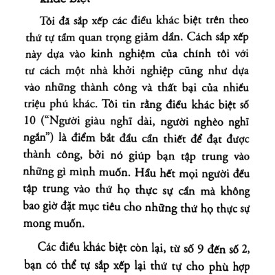 10 Điều Khác Biệt Nhất Giữa Kẻ Giàu & Người Nghèo (ALP) 