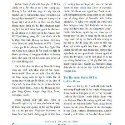 Tarot Toàn Thư - Đọc Vận Mệnh Qua Những Lá Bài -SGB