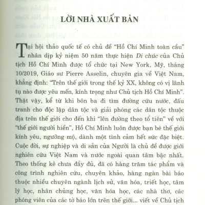 HỒ CHÍ MINH - Người Mang Lại Ánh Sáng - Tập 1