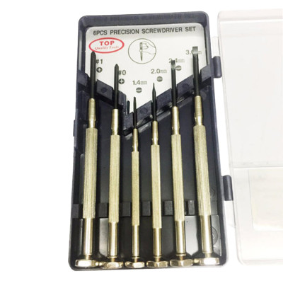Bộ Tua Vít Sửa Đồng Hồ, Laptop TOP TPD-30006 (6 Cây)