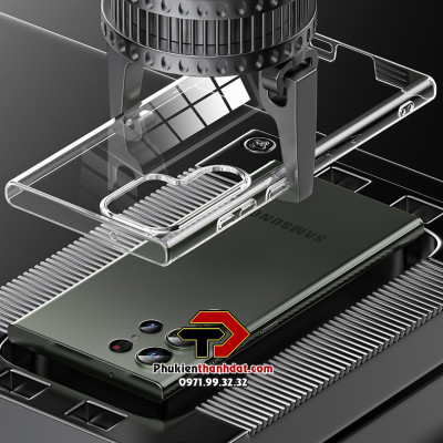 Ốp lưng trong suốt cho SamSung Galaxy S23 Ultra chính hãng Memumi (phủ nano không ố màu) - Hàng chính hãng