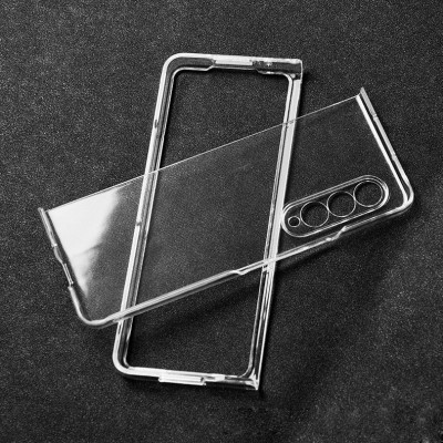 Ốp lưng chống sốc trong suốt siêu mỏng cho Samsung Galaxy Z Fold 3 hiệu Likgus Crashproof giúp chống chịu mọi va đập - hàng nhập khẩu