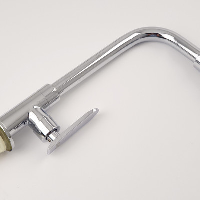 Vòi rửa chén lạnh Eurolife EL-T015 (Trắng bạc)