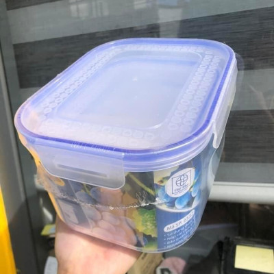 Bộ 3 Hộp Đựng Thực Phẩm Cao Cấp Trong Tủ Lạnh Nắp Đậy Kín Khít, An Toàn Cho Sức Khỏe