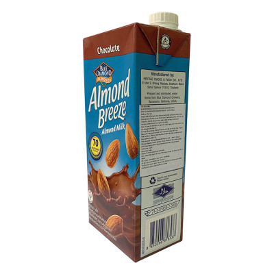 Blue Diamond - Sữa Hạt Hạnh Nhân ALMOND BREEZE vị Chocolate Hộp 946ml