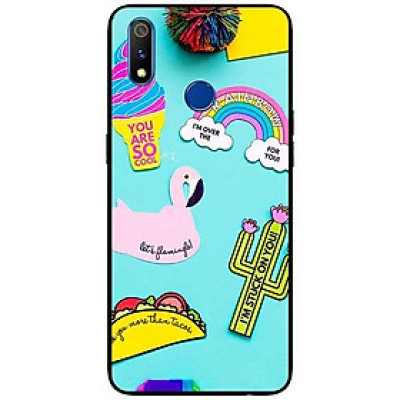 Ốp lưng dành cho Realme 3 - Realme 3 Pro - Realme 5 / 5s / 5i / 6i / 6i - Realme 5 Pro mẫu Họa Tiết Summer