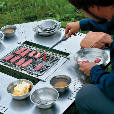 Kẹp gắp thực phẩm đầu nhỏ Echo Metal 275mm - Hàng nội địa Nhật Bản, nhập khẩu chính hãng (#Made in Japan)