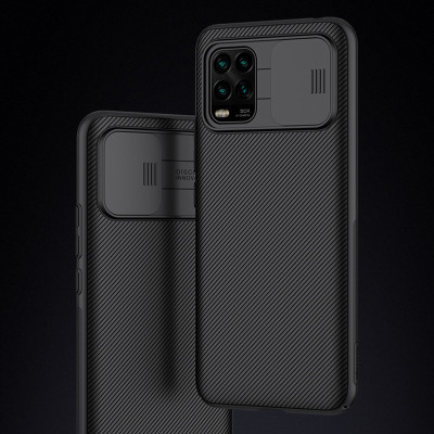 Ốp lưng cho Xiaomi Mi 10 Lite Nillkin CamShield che camera - Hàng Nhập Khẩu