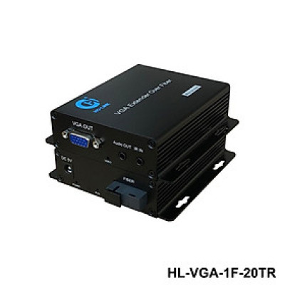 Bộ chuyển đổi kéo dài Vga sang quang Ho-link HL-VGA-1F-20TR - Hàng Chính Hãng