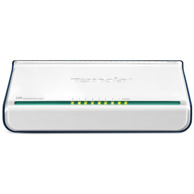 Bộ Chia Mạng Switch 8 cổng 10/100Mbps Tenda S108 - Hàng Chính Hãng