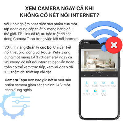 Camera Wifi Trong nhà Tp-Link Tapo C110 / C100 - Đàm thoại 2 chiều, Có loa báo động, Hồng ngoại ban đêm - HÀNG CHÍNH HÃNG