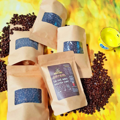 Cà Phê Sạch Cafesach Đắk Lộc 2, Cà Phê Vì Sức Khỏe, Gói 500 Gram