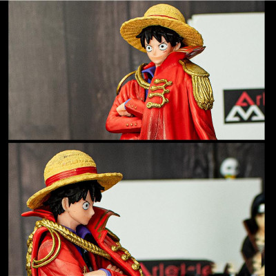 Mô Hình Luffy Áo Choảng Bản Kỷ Niệm 20th 25Cm Mô hình One Piece Cao Cấp, Figure Mô Hình Anmie One Piece Luffy Vua Hải Tặ