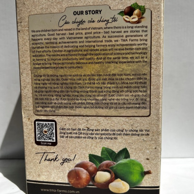 Hạt Mắc ca Maca TMA Farms Rang Tách Tay(250g)