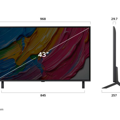 Smart Tivi LG QNED AI 4K 43 Inch 43QNED80ASA - Hàng Chính Hãng