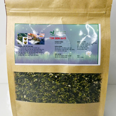 Trà tim sen - Trà tâm sen - Sản phẫm hữu cơ tự nhiên - Gói 200gr