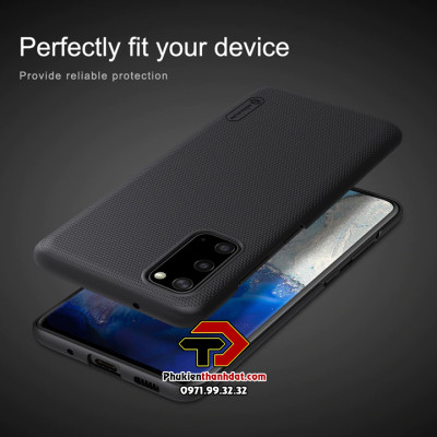 Ốp lưng dành cho SamSung Galaxy S20 FE chính hãng Nillkin dạng sần - Hàng nhập khẩu