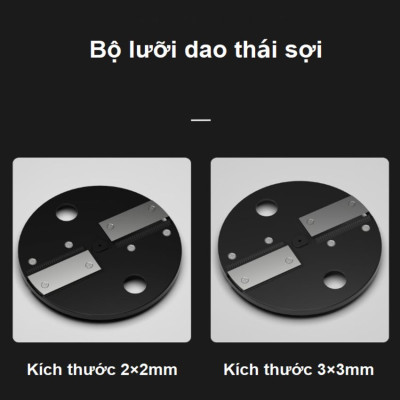 Máy thái rau củ quả đa năng, thái lát, thái sợi, thái hạt lựu Thương hiệu Mỹ cao cấp Septree GJ807 & GJ817 - Hàng Nhập Khẩu (Bảo Hành 12 Tháng)