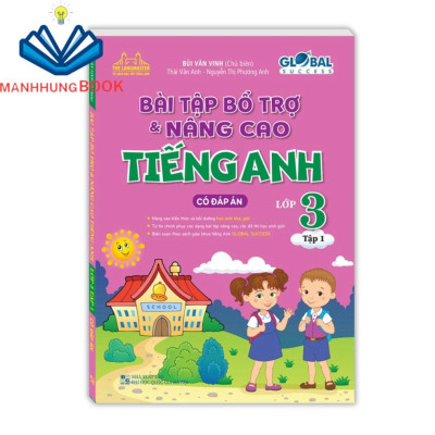 Sách - Combo 2c - Global Succes - Bài tập bổ trợ & nâng cao + Luyện chuyên sâu ngữ pháp và từ vựng tiếng anh lớp 3 tập 1