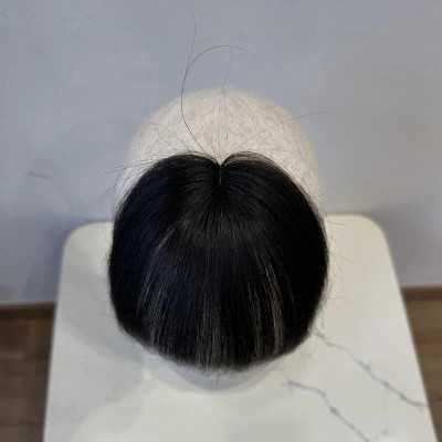 Mái nửa trước cắt tỉa sole tóc th.ật - Tóc Giả Vân Anh