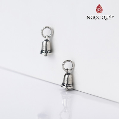 Charm bạc treo hình chiếc chuông - Ngọc Quý Gemstones