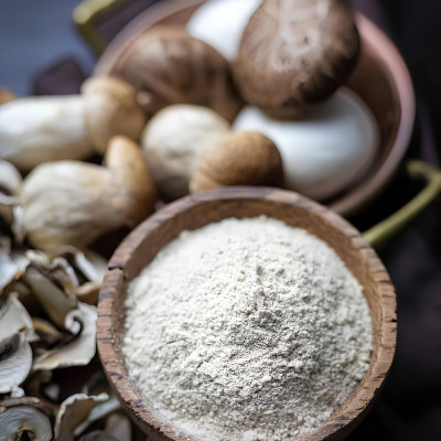 Combo 2 Gói Bột Canh Nấm Chay Lý Tưởng 150g, Nguyên Chất Từ Nấm Thơm Ngon Đậm Vị An Toàn Cho Sức Khoẻ