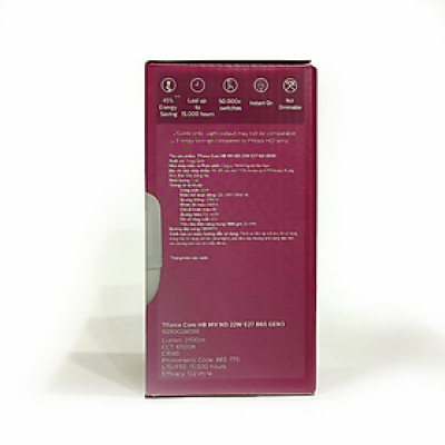 Bóng Led Trụ TForce Core HB MV ND Philips E27 GEN3