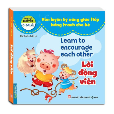 Sách - Hộp Rèn Luyện Kỹ Năng Giao Tiếp Bằng Tranh Cho Bé - Song Ngữ Anh Việt - Minh Thắng