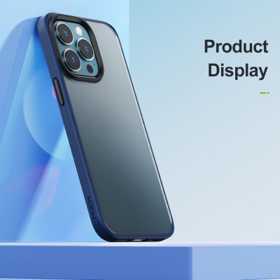 Ốp lưng chống sốc viền cao su cho iPhone 12 Mini (5.4 inch) thiết kế mặt lưng trong suốt Hiệu Rock hybrid Protective Case (độ đàn hồi cao, bảo vệ toàn diện, tản nhiệt tốt) - hàng nhập khẩu