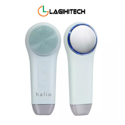 Máy Rửa Mặt Massage Tích Hợp Liệu Pháp Ánh Sáng Và Nhiệt Halio Multi-Task Cleansing & Massaging Device - Hàng Chính Hãng