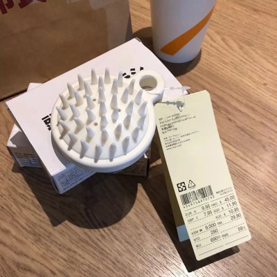 Lược gội đầu Silicone Nhật Bản - Massage xa da đầu - Giảm rụng tóc - Kích thích mọc tóc