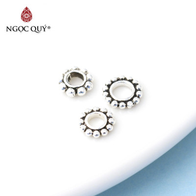Chặn hạt hình bánh răng - Ngọc Quý Gemstones