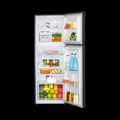 Tủ Lạnh Samsung Ngăn Đông Trên với Digital Inverter 243L màu Nâu Starry RT22M4032BY/SV - Miễn phí giao + lắp đặt toàn quốc- Hàng chính hãng