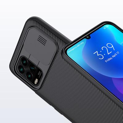 Ốp lưng cho Xiaomi Mi 10 Lite Nillkin CamShield che camera - Hàng Nhập Khẩu