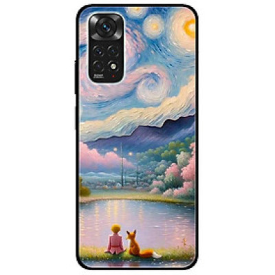 Ốp lưng cho Xiaomi Redmi Note 11 - 11S 4G - Redmi Note 11 5G - 11 Pro Q.Tế - 11 Pro N.Địa - Cậu Vàng Ngắm Hoàng Hôn - Hàng Chính Hãng