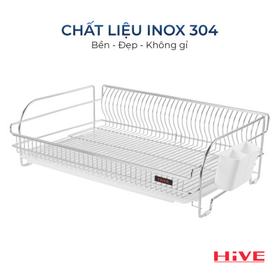 Kệ (giá) để chén bát HiVE DG Big 2 tầng inox 304