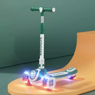 Xe Chòi Chân cho bé, Xe truợt Scooter cho bé 3 in 1, chính hãng, ba bánh phát sáng, có nhạc vui nhộn chịu lực đến 80kg