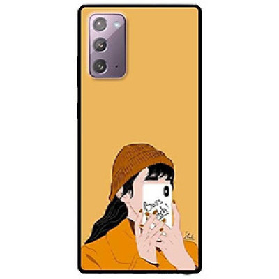 Ốp lưng dành cho Samsung Note 20 - Samsung Note 20 Ultra mẫu Bé Gái Chụp Ảnh