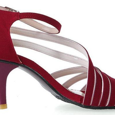 Giày nữ Huy Hoàng màu đỏ HT7062