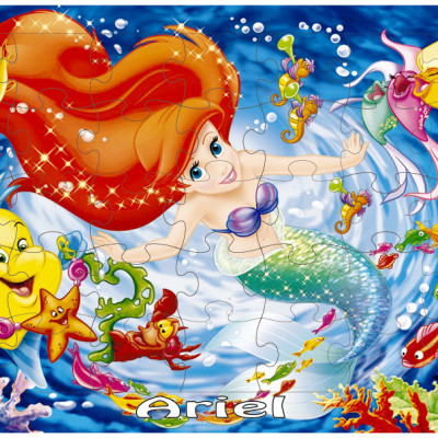 04 bộ tranh xếp hình 35 mảnh khổ A4 20x30cm – đồ chơi trí tuệ cho bé từ 2 tuổi – Combo 1