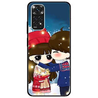 Ốp lưng dành cho Xiaomi Redmi Note 11 4G - Cặp Đôi Áo Thổ Cẩm