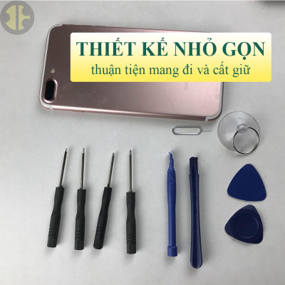 Bộ Tua Vít Sửa Chữa Đa Năng 9 Món Cao Cấp Chất Liệu Siêu Bền Thiết Kế Gọn Nhẹ Tinh Tế Bộ dụng cụ Chuyên sửa chữa điện thoại / máy tính bảng / máy tính xách tay Laptop Thiết Bị Điện Tử