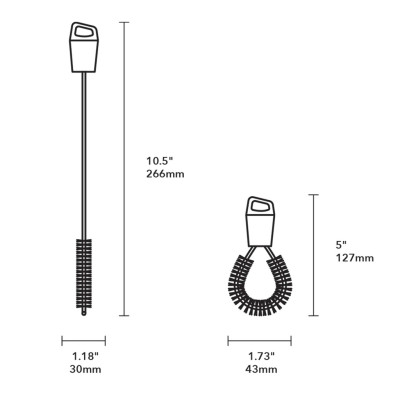 Bộ vệ sinh ống hút và nắp ly MiiR thương hiệu Mỹ nhập khẩu chính hãng