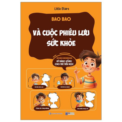 Sách - Kỹ Năng Sống Cho Trẻ Tiểu Học - Bao Bao Và Cuộc Phiêu Lưu Sức Khỏe